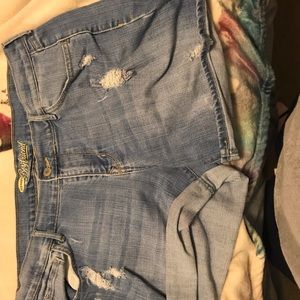 Old Navy boyfriend jean shorts